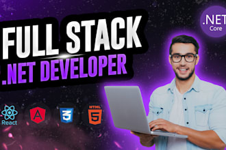 build and fix dotnet web applications as a full stack expert