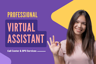 be your VA for cold calling, telemarketing and sales