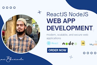 build reactjs and nodejs web apps
