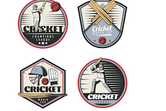 create golf cricket golf cricket and other sports logo design