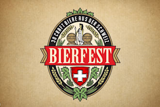 design largest beer festival logo