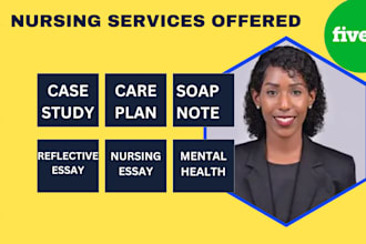 do nursing case studies, care plans, soap notes and concept map