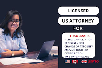 conduct a thorough patent search and trademark search