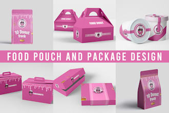 do product packaging design food packaging design pouch design