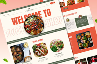 do creative figma website design, ui ux design and website mockup