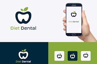 make health, wellness, clinic, medical logo, dental