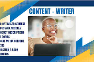 write engaging blogs articles ad copies for your business