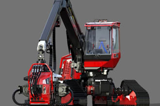 be your 3d construction vehice modeler, 3d car model, 3d truck, farm machineries