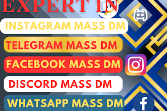 do instagram mass dm,bulk sms,discord mass dm,twitter mass dm,telegram to users