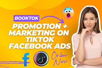 do booktok tiktok promotion, usa viral book trailer, marketing, ads campaign
