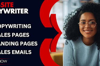 be your website copywriter sales pages landing pages sales emails copywriting