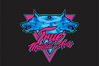 make existing viewable martial arts logo