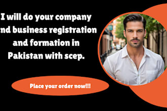 do your company and business registration and formation in pakistan with scep