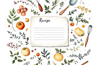 create custom recipes tailored to your needs