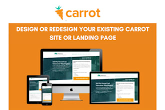 create investor carrot website, real estate website and SEO