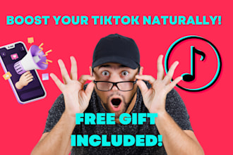 manage tiktok marketing and promote organic follower growth