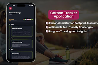 develop a custom carbon footprint tracking app like pawprint
