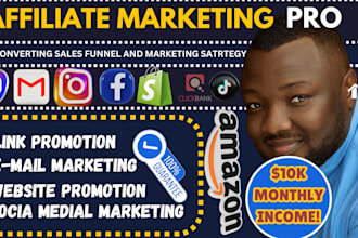 promote affiliate marketing do sales funnel clickbank amazon website sales