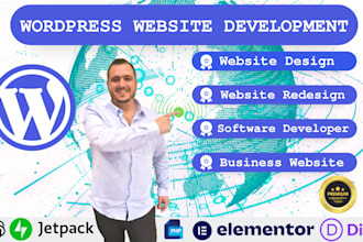 do business wordpress website development website design or website redesign