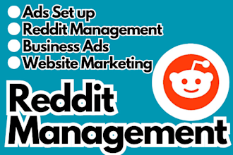 do reddit post management for business, ecommerce website, saas crypto token seo