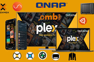 setup plex, emby, jellyfin with tautulli, sonarr, radarr medusa ombi plex server