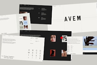 create a premium brand style guide