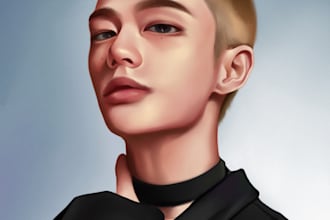 draw fan art of your favorite kpop idol