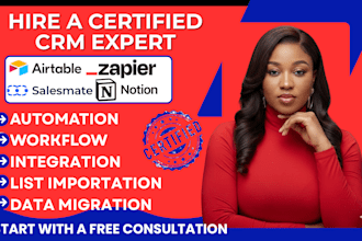 airtable zapier automation crm notion template  integration make com salesmate