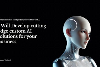 develop cutting edge custom ai solutions for your business