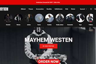 design clothing website hoodie urban shopify store streetwear vintage website