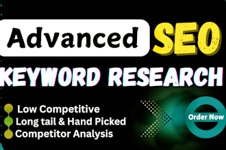 advanced SEO keyword research and competitor analysis with semrush and ahrefs