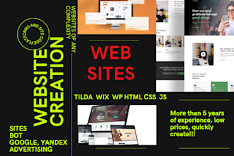 create a custom website with builder wix