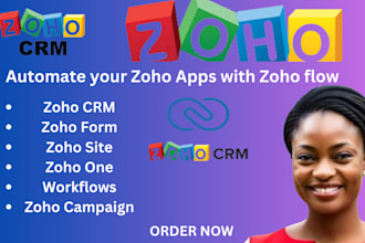 do zoho crm, zoho one, zoho books, zoho campaign, zoho flow, site, form and mail