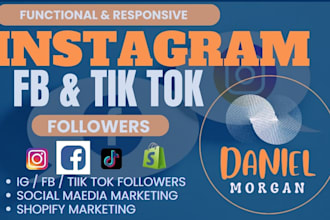grow instagram followers promote facebook account organic tiktok monetization dm