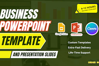 design and redesign professional business powerpoint slides and templates