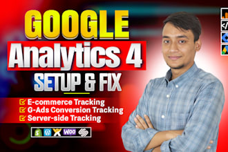 setup google ads conversion tracking, ga4 ecommerce tracking
