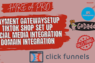 do sales funnels, domain payment integration in systeme io clickfunnels godaddy