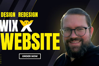 build wix website design wix website redesign create, edit wix business website