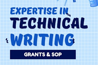 be your technical guide, sops and grant writer