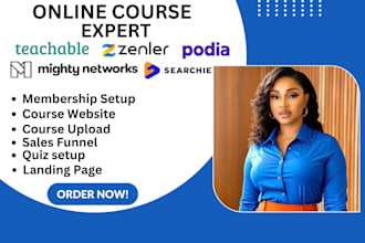 do teachable podia online course website  newzenler mightynetwork podia expert