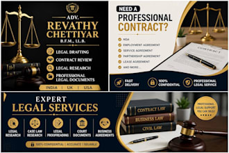 draft, review, and proofread legal contracts and legal documents