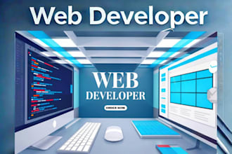 develop responsive web applications with modern frameworks for your business