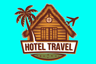 creative and memorable hotel travel logo design services