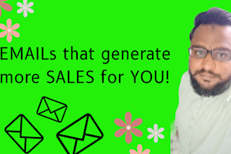 do professional email copywriting, email copy