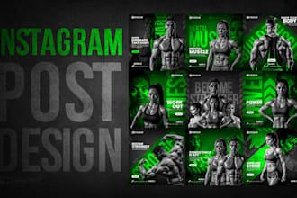 create an instagram post design