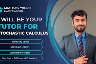 assist with discrete math and stochastic calculus