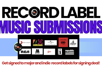 do music record label submission to active top label managers to get signed