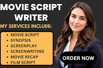 do script writing, youtube scriptwriter, movie script, video script, screenplay