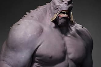 model stylized 3d game character model metahuman 3d model