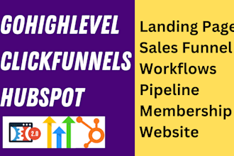 do gohighlevel clickfunnels hubspot sales funnels workflows automation website